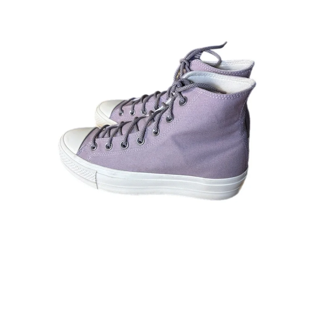 Converse Chuck Taylor AS Platform Canvas‎ Shoe Womens Size 9 Lilac  A05014F New